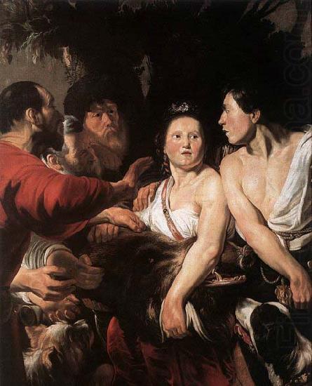 JORDAENS, Jacob Meleager and Atalanta china oil painting image